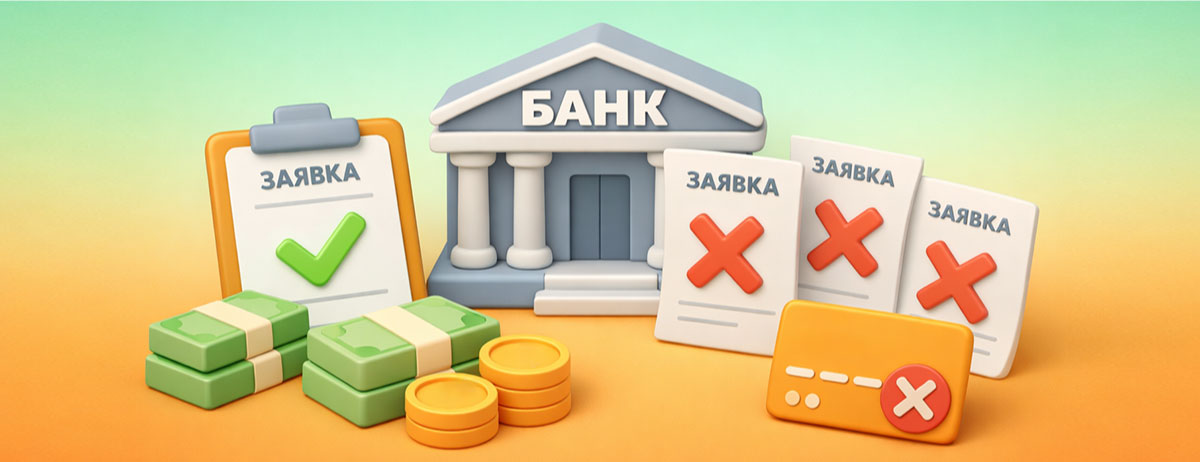Банки отклоняют три из четырёх заявок на кредиты: ситуация на рынке