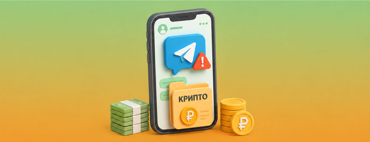 Мошенники начали заманивать россиян в фальшивые криптосервисы Telegram