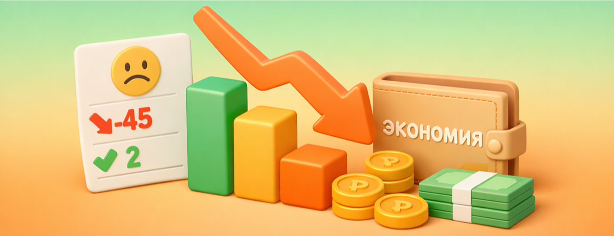 Россияне перешли к экономии: в начале 2026 года потребление резко сократилось