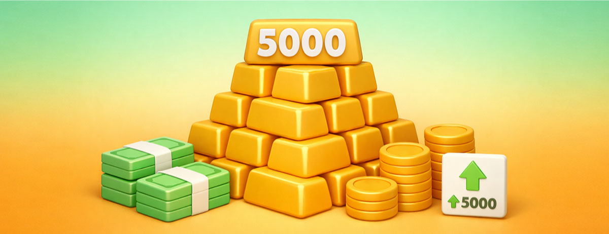 Золото на пути к отметке в 5000 долларов